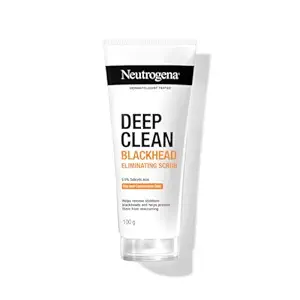 Neutrogena Deep Clean Scrub Blackhead Eliminating Daily Scrub For Face, 100g