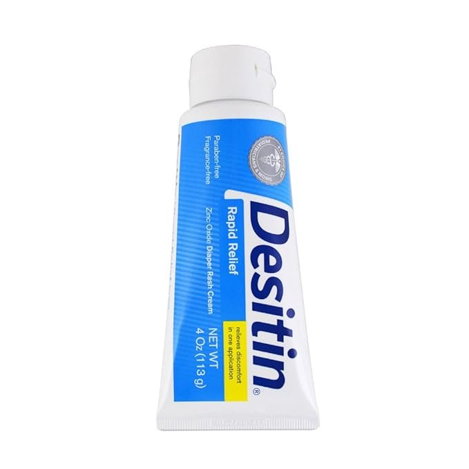 DESITIN Rapid Relief Zinc Oxide Diaper Rash Cream 4 oz - Image 2