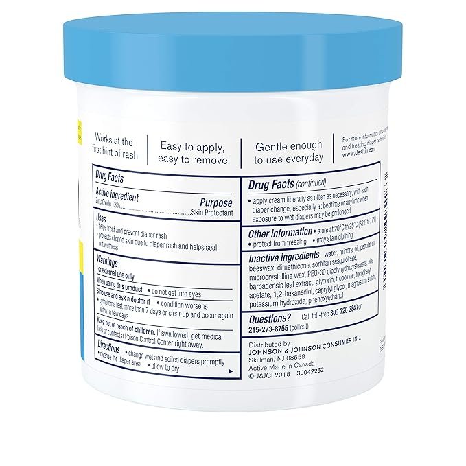 DESITIN RAPID RELIEF CREAMY NAPPY CREAM - 454G (16oz) - Image 2